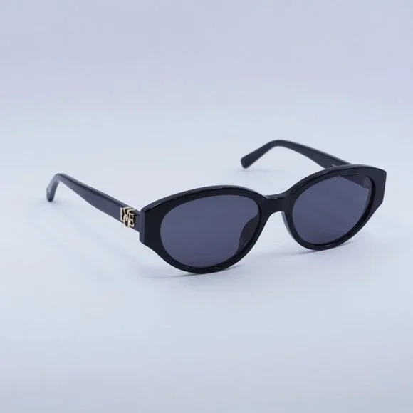 Moschino MOL014/G/S 0807 IR Sunglasses - Black Frame, Grey Lenses